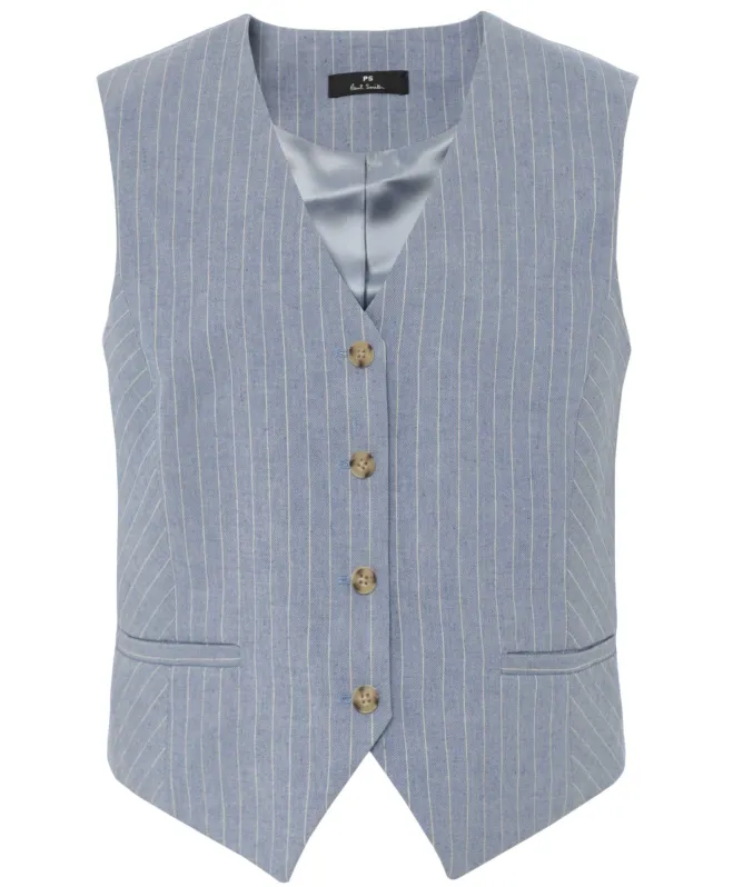 Paul Smith Pinstripe Waistcoat
