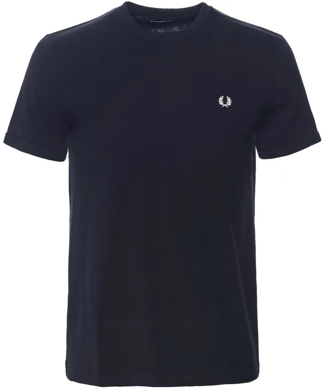 Fred Perry Crew Neck Ringer T Shirt