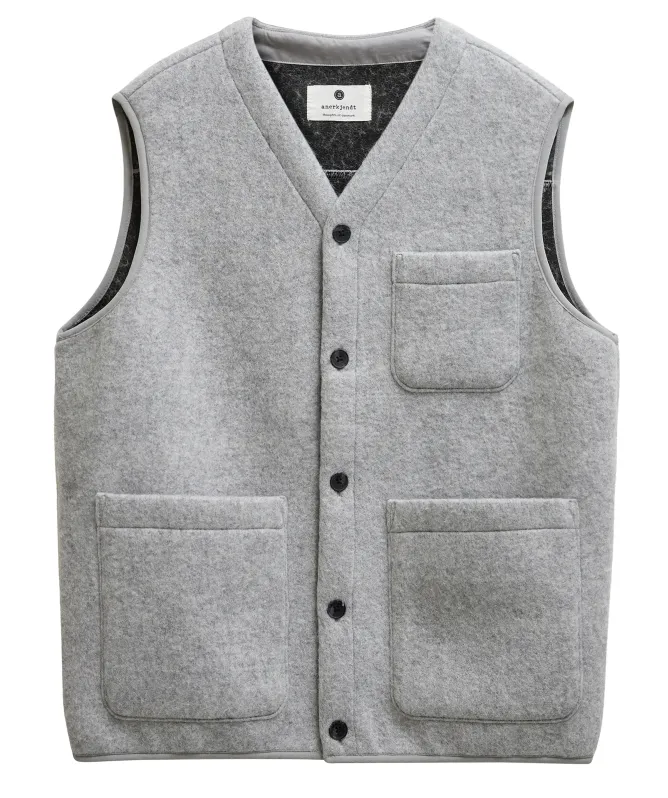 Anerkjendt Akramsus Boiled Wool Gilet