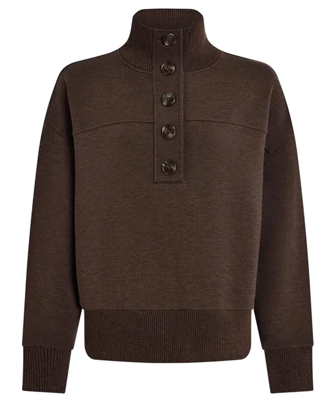 Varley Bronya Button Placket Sweat