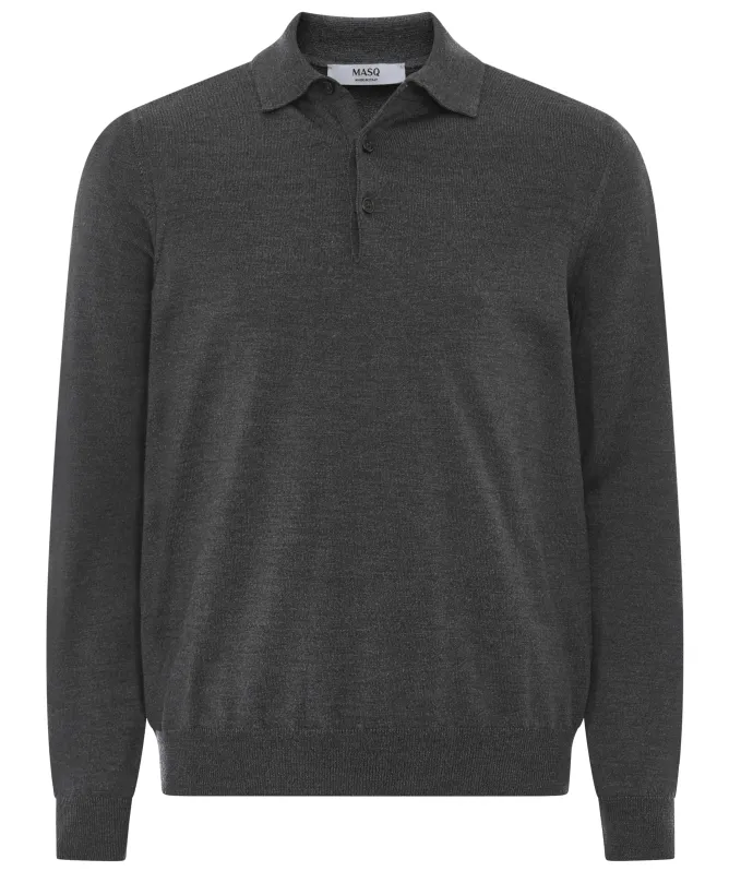 MASQ Merino Polo Jumper