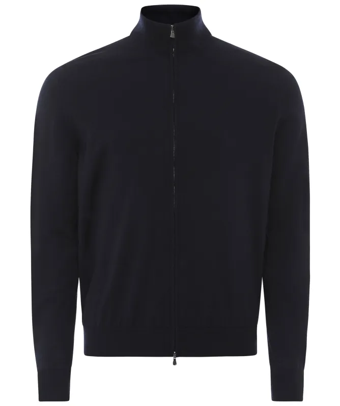 Filippo De Laurentiis Merino Full-Zip Jumper