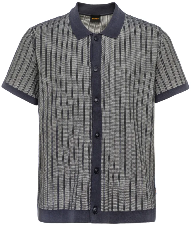 BOSS Kodd Rib-Knit Polo