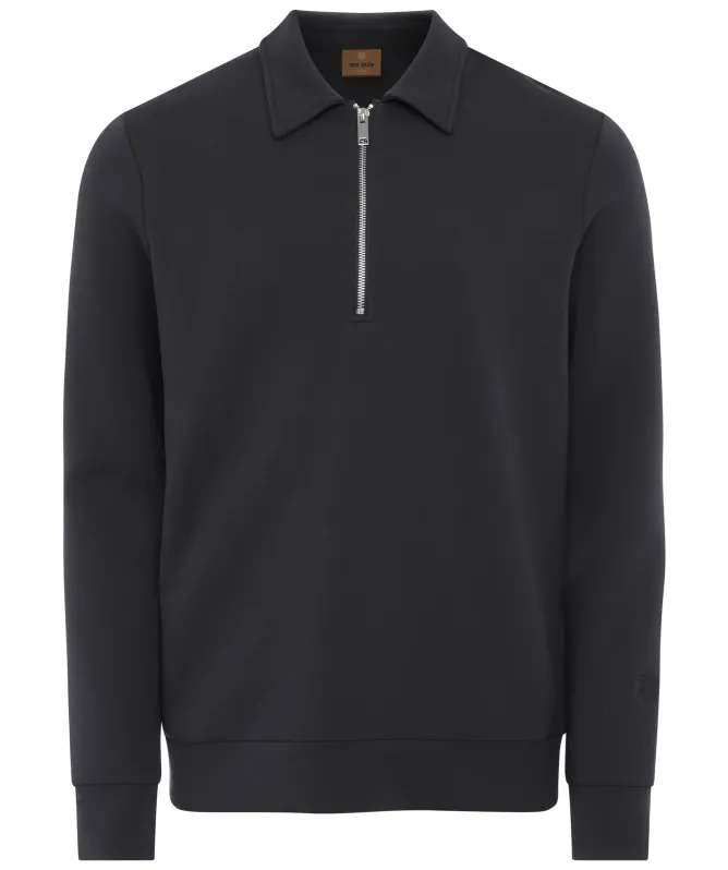 MOS MOSH MMGAbel Zip Polo Sweat