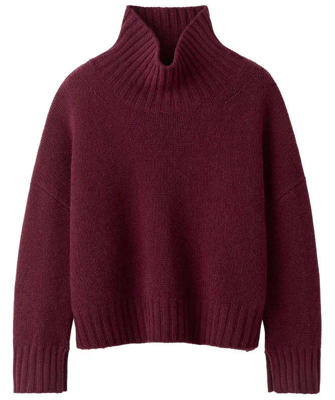 Soft Goat Girlfriend Turtleneck Cashmere Jumper