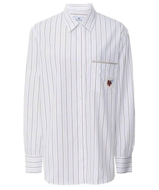 Paul Smith Cotton Striped Shirt