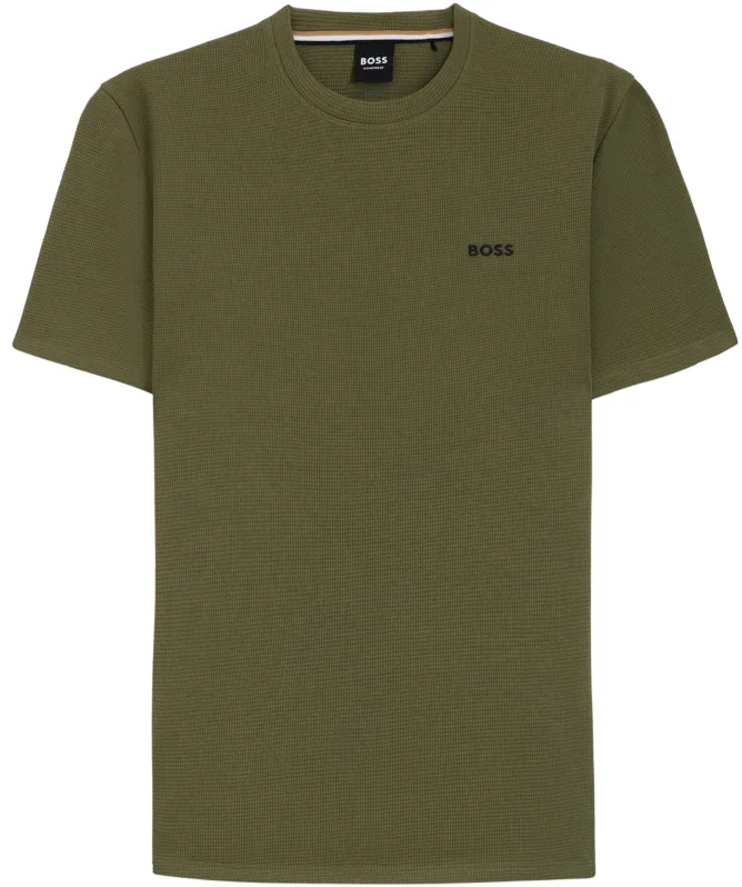 BOSS Waffle Cotton T-Shirt