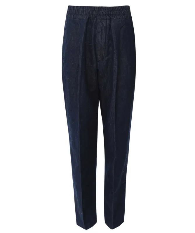 HandPicked Bosa Elastic Waist Trousers