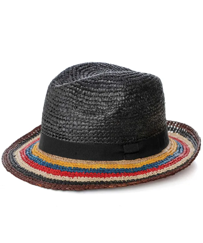 Paul Smith Stripe Straw Hat
