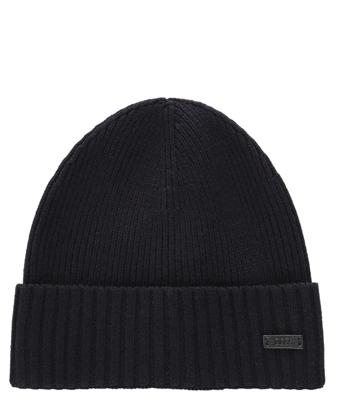 BOSS Virgin Wool Fati Beanie
