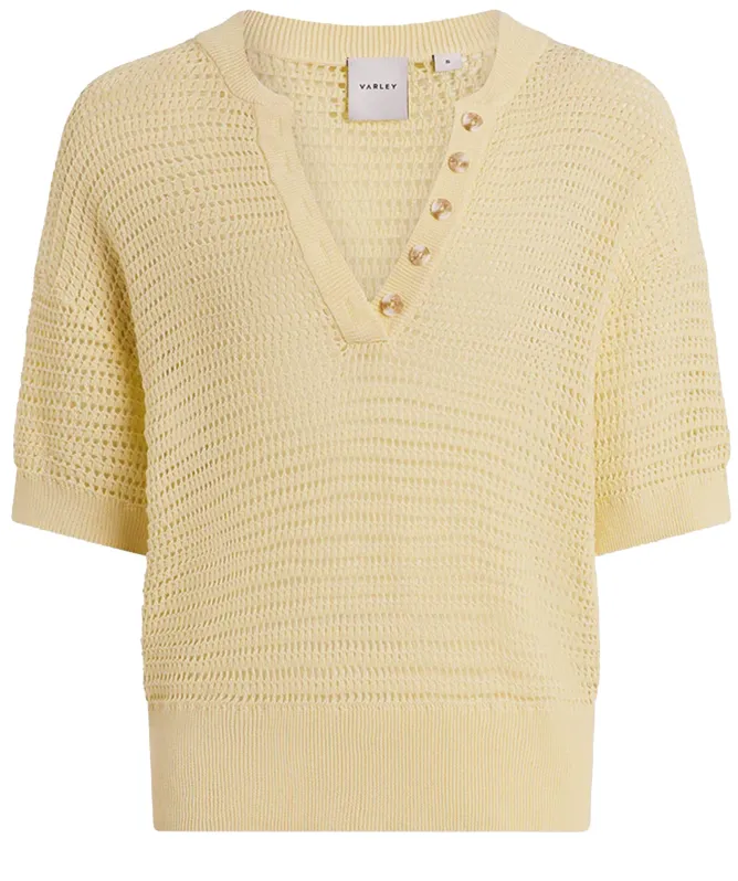 Varley Callie Knit Top