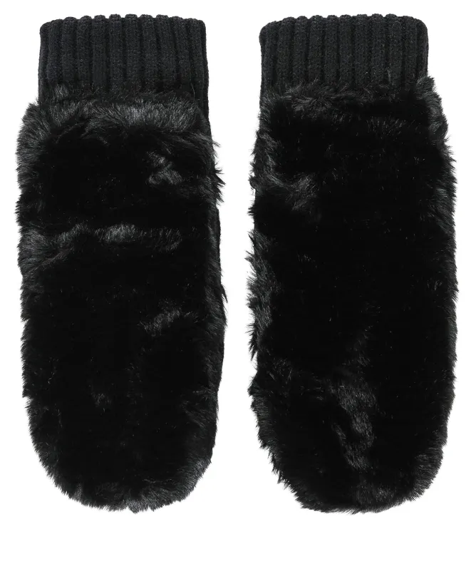 Rino and Pelle Oxo Faux Fur Mittens