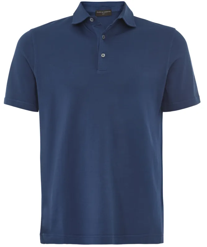 Filippo De Laurentiis Pique Polo Shirt