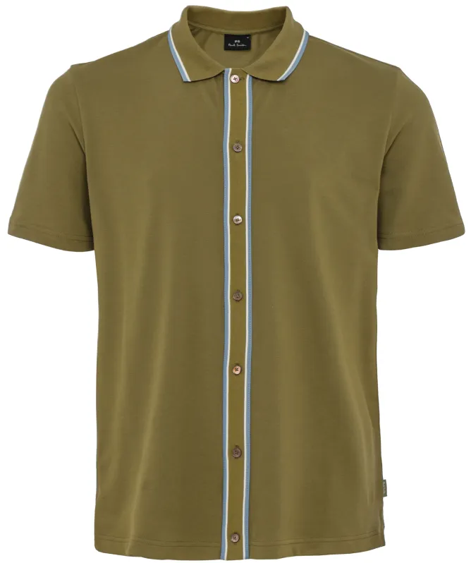 Paul Smith Button-Through Polo Shirt