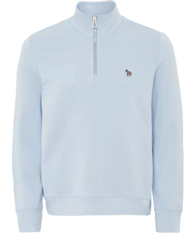 Paul Smith Zebra Logo Quarter Zip Sweatshirt