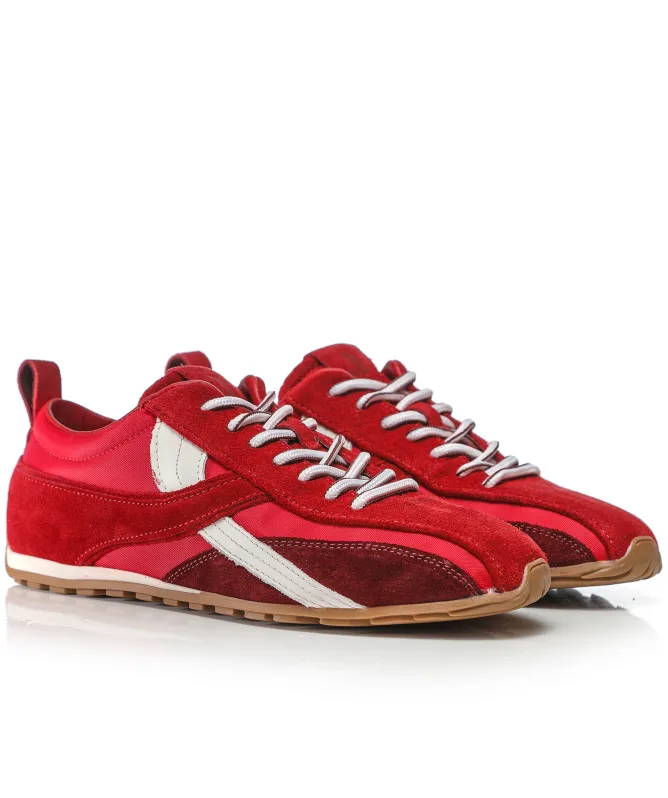 ALOHAS Suede Track Trainers