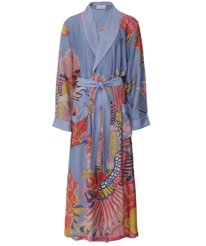 One Hundred Stars Crane Print Gown