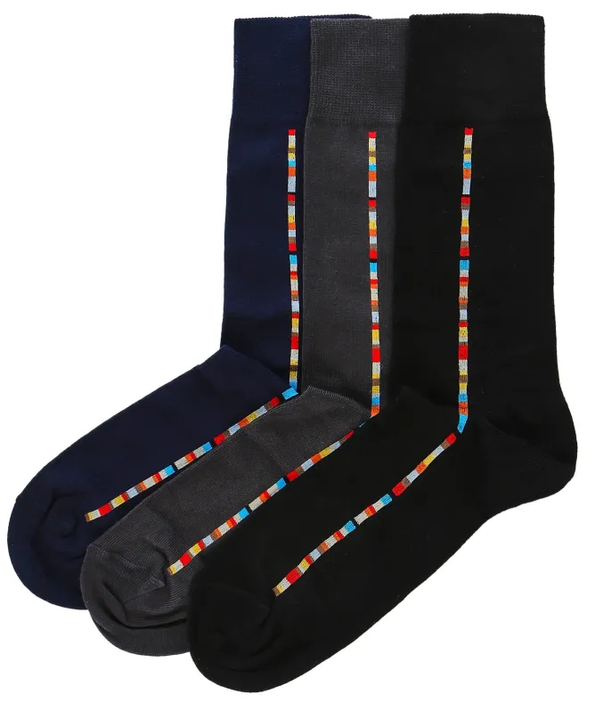 Paul Smith Stripe Vittore Socks 3 Pack