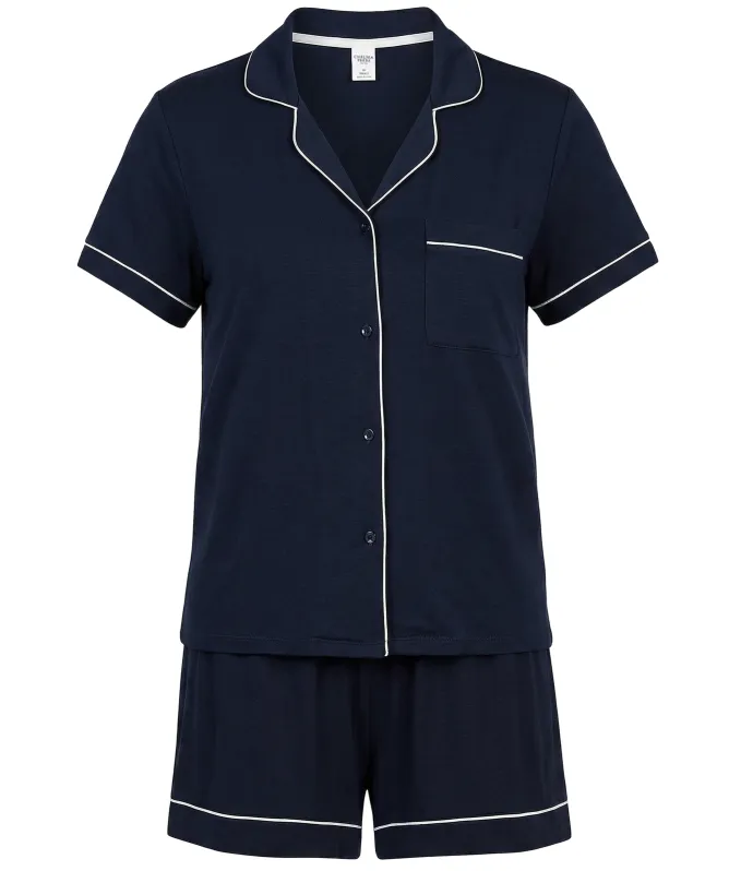 Chelsea Peers Modal Short Button Up Pyjamas