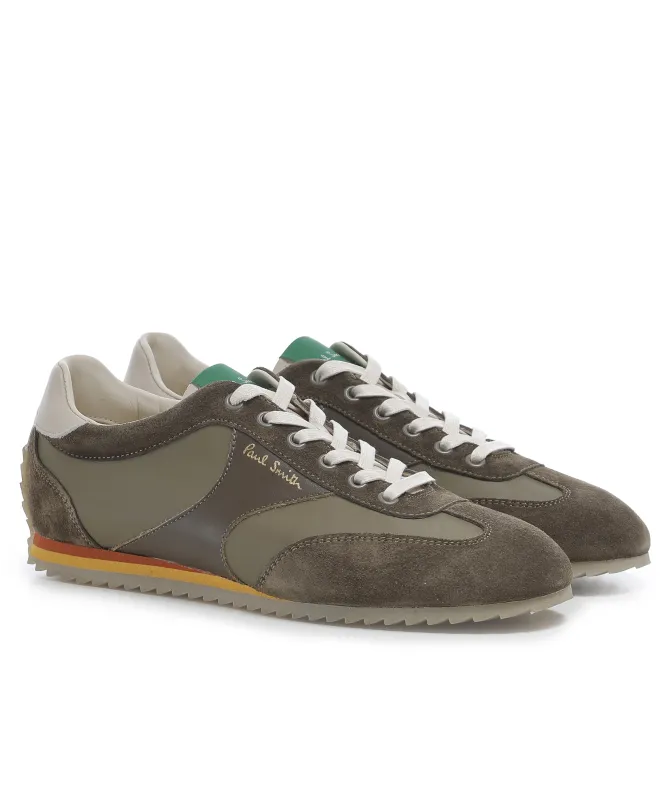 Paul Smith Khaki Chilly Trainers