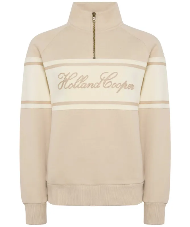 Holland Cooper Signature Quarter Zip Sweat