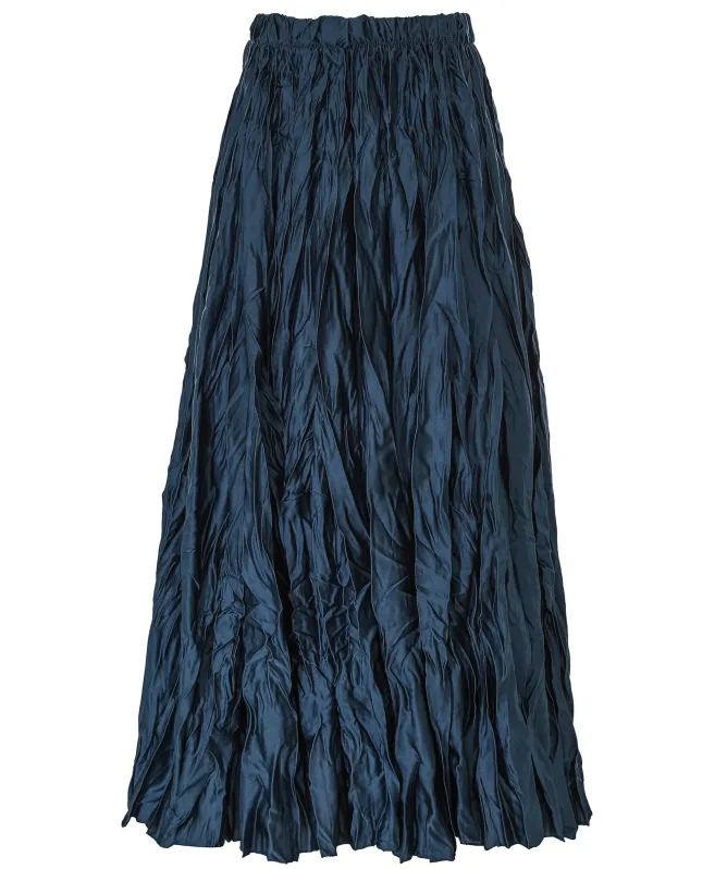 Eddy and Ivy Long Crinkle Maxi Skirt