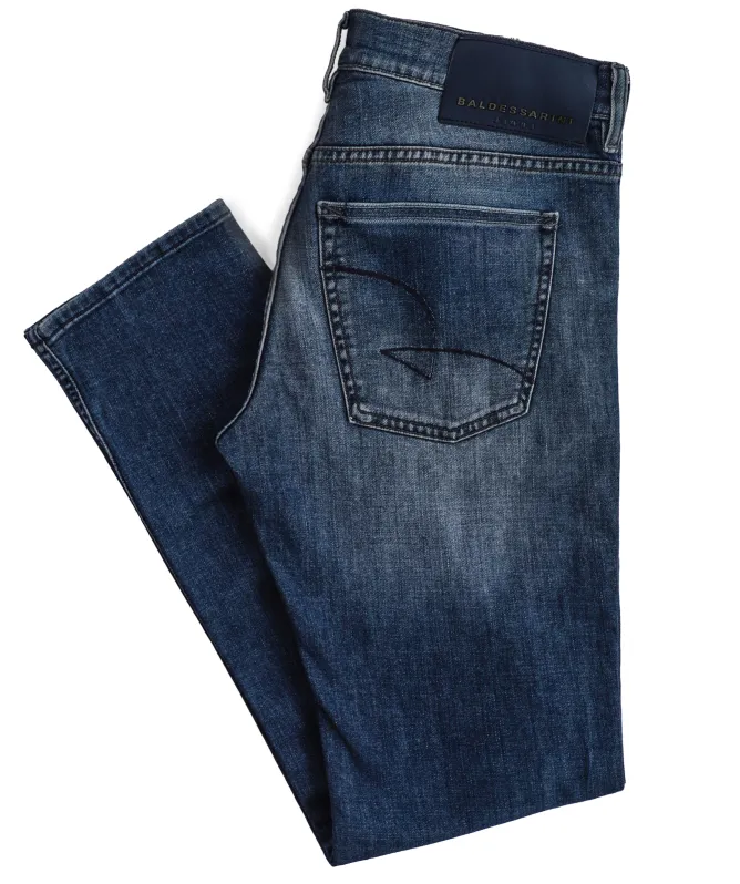 Baldessarini Embroidered Back Pocket Jeans