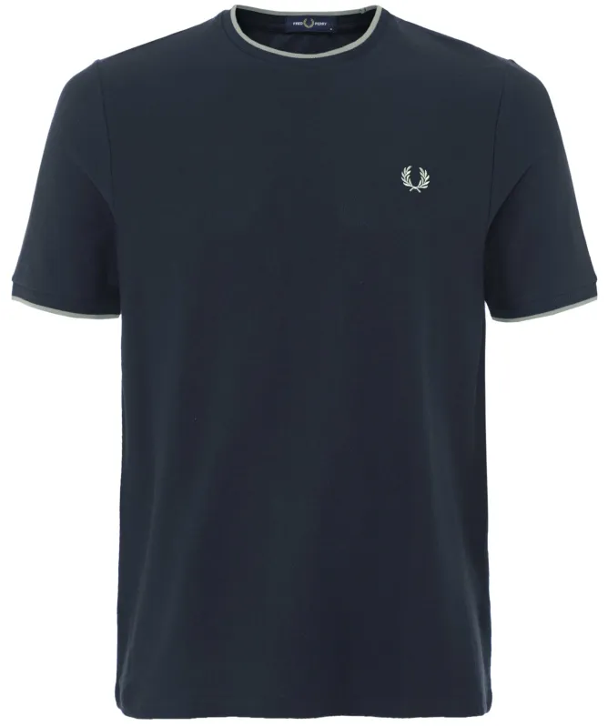Fred Perry Trim Crepe Pique T-Shirt