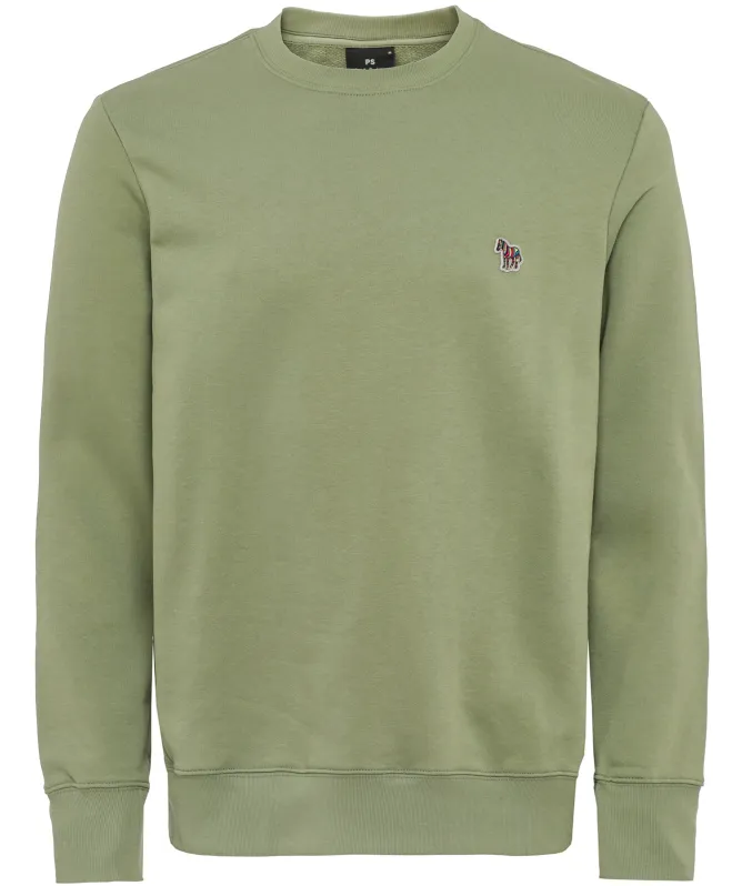 Paul Smith Organic Cotton Zebra Logo Sweatshirt