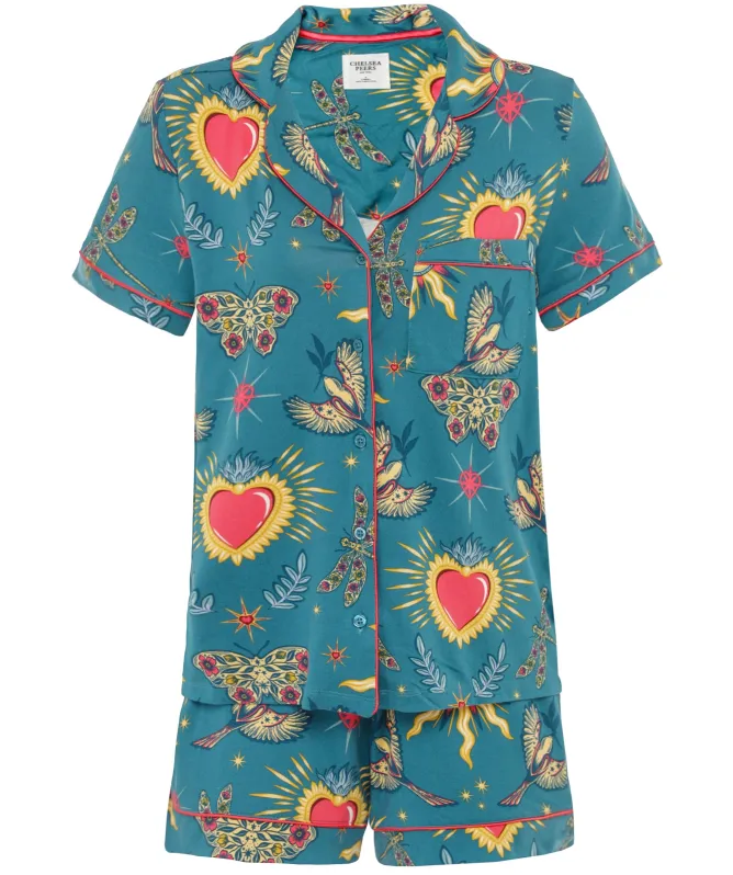 Chelsea Peers Heart Star Short Pyjamas
