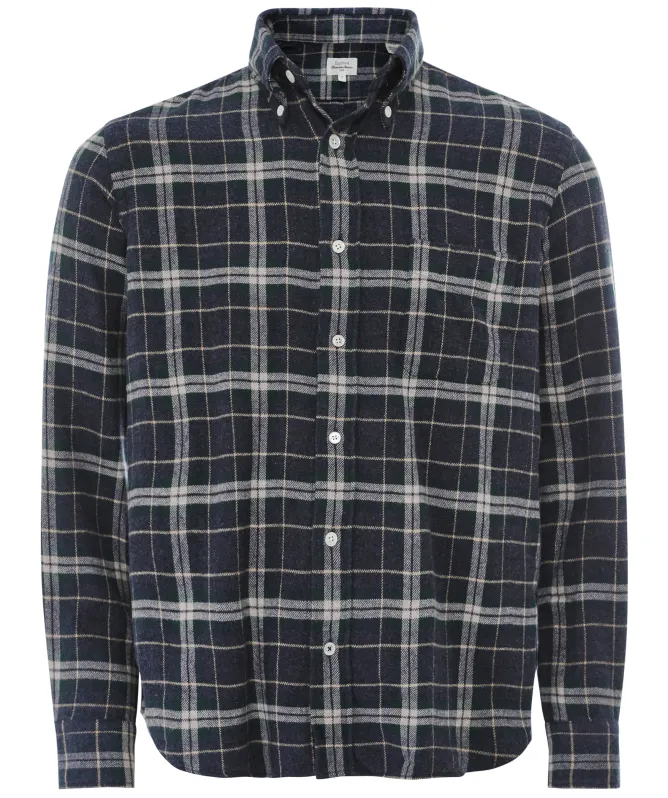 Hartford Pitt Checked Flannel Shirt