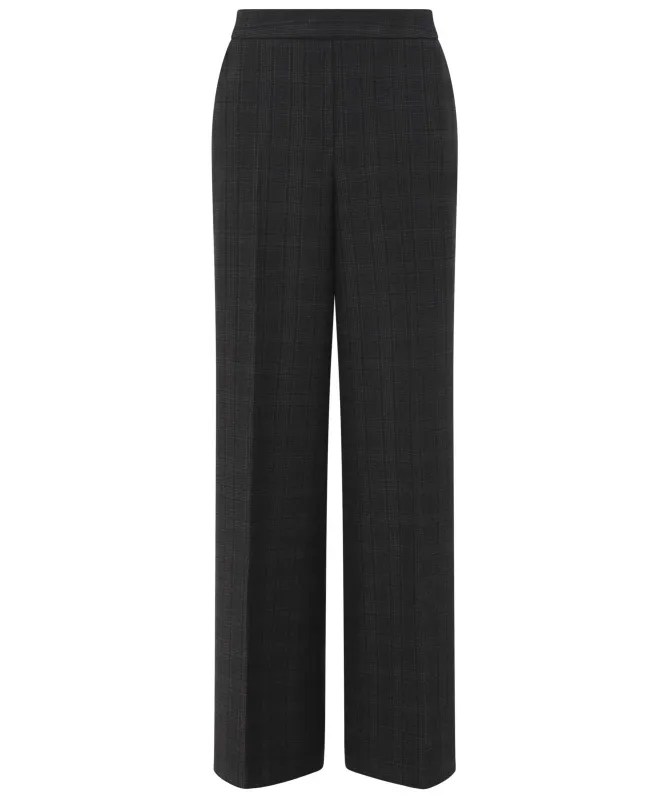 Paul Smith Flecked Check Wide-Leg Trousers