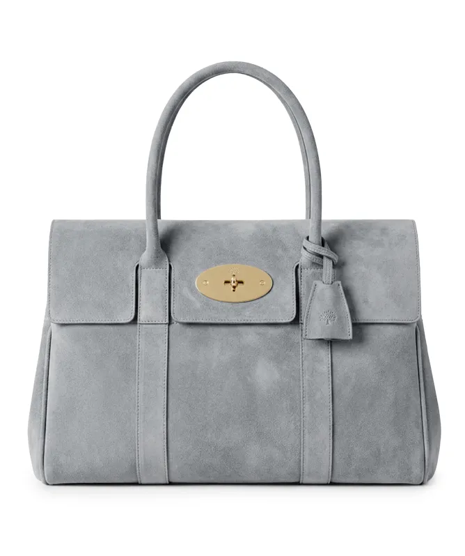 Mulberry Bayswater Suede Shoulder Bag