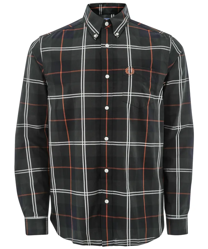 Fred Perry Poplin Tartan Shirt