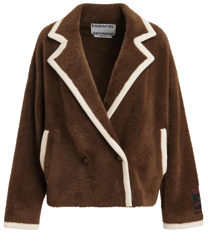 Essentiel Antwerp Kugar Contrast Trim Cardigan