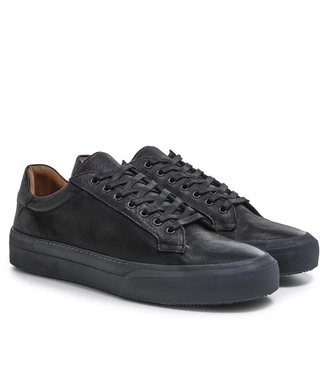 Oliver Sweeney Piodao Grained Leather Cupsole Trainers