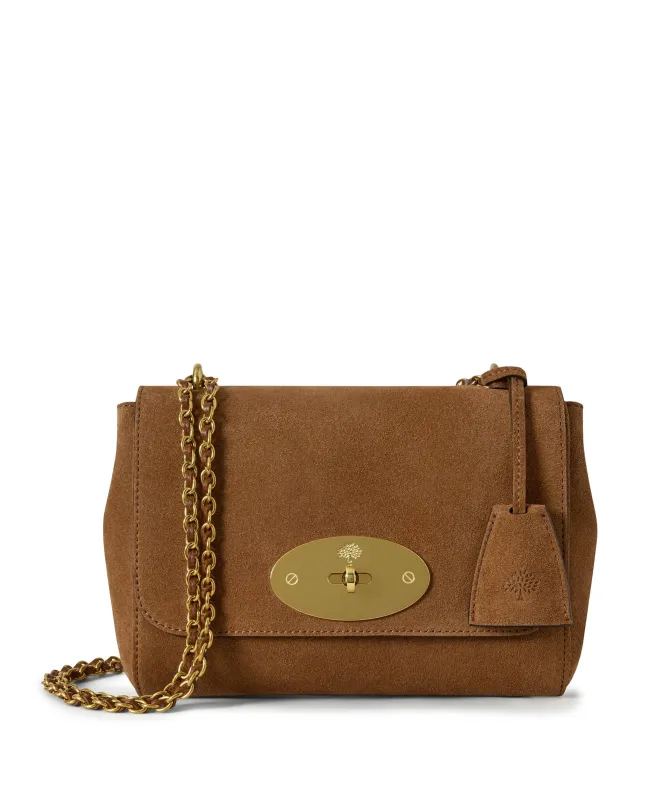 Mulberry Lily Suede Crossbody Bag