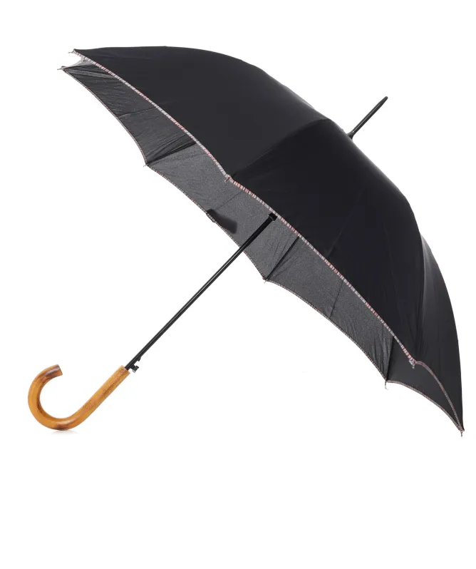 Paul Smith Signature Stripe Trim Walker Umbrella