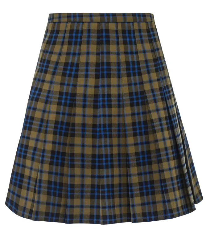 Nobody's Child Tartan Pleated Mini Skirt