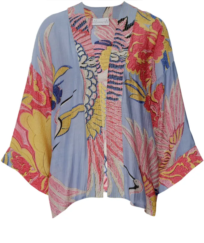 One Hundred Stars Crane Kimono