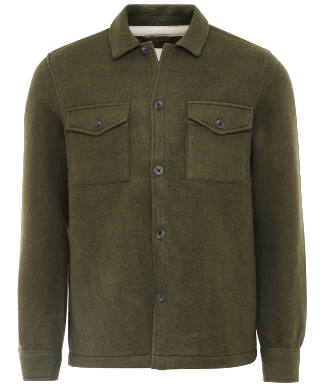 Anerkjendt Akoscar Boiled Wool Overshirt