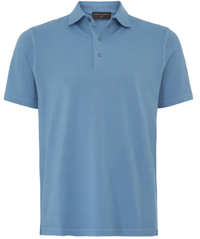 Filippo De Laurentiis Pique Polo Shirt