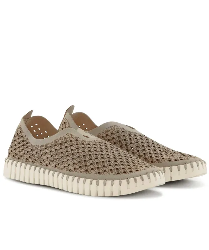 Ilse Jacobsen Tulip Perforated Slip-On