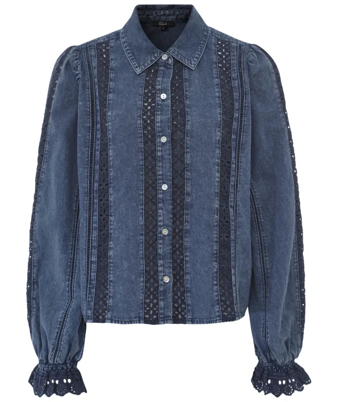 Rails Rowen Eyelet Stripe Shirt