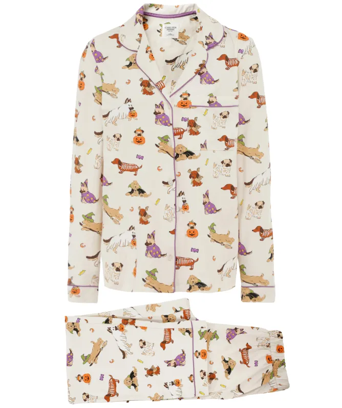 Chelsea Peers Halloween Dogs Long Pyjamas