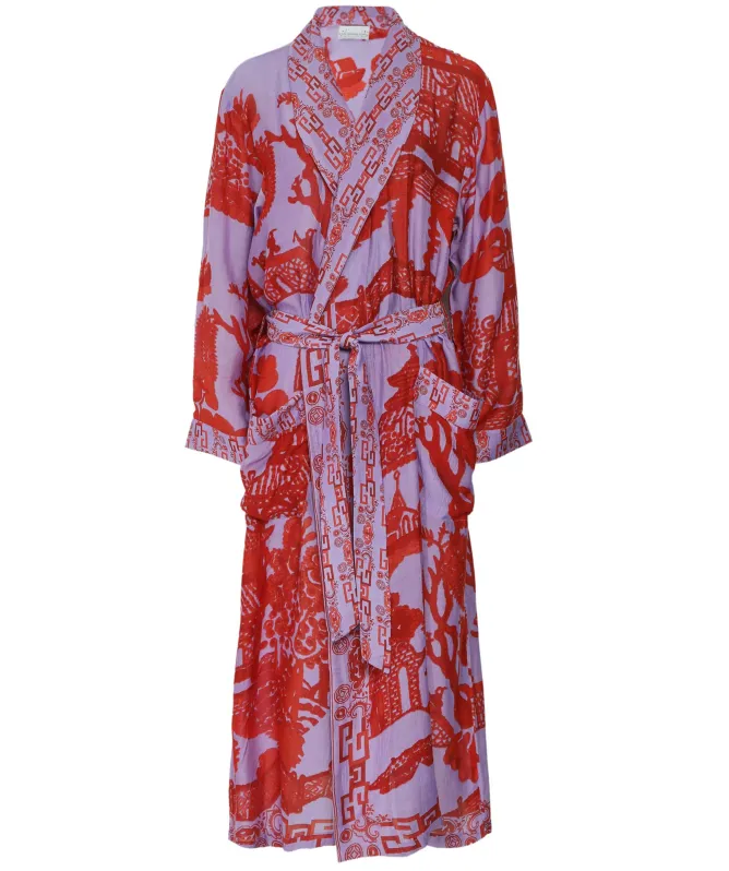 One Hundred Stars Giant Willow Wrap Gown