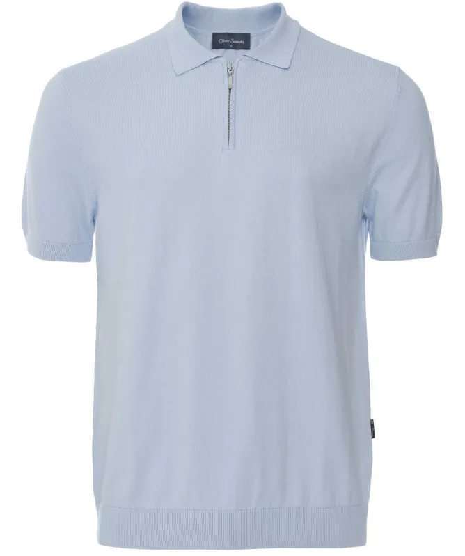 Oliver Sweeney Netherfield Quarter Zip Polo