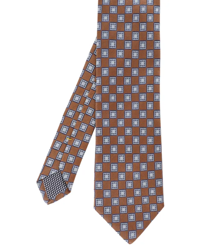Eton Medallion Printed Tie