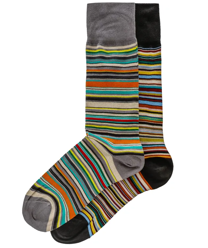 Paul Smith Signature Stripe Socks 2 Pack