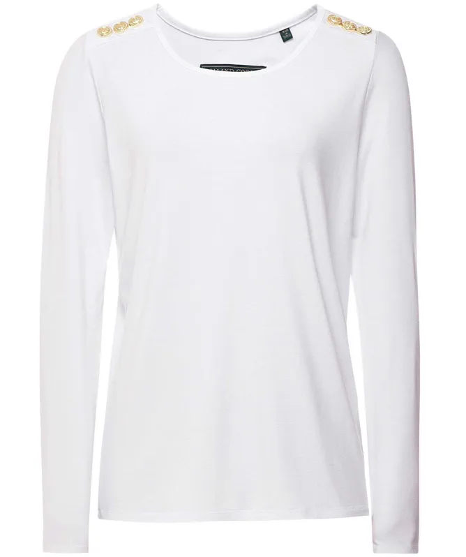 Holland Cooper Long Sleeve Crew Neck Top